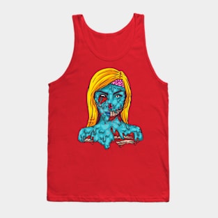 melted zombie skin Tank Top